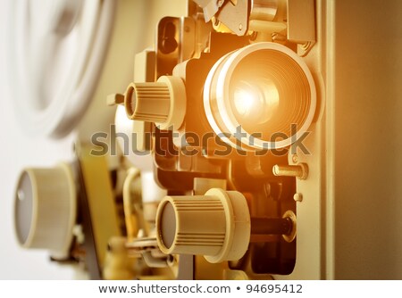 [[stock_photo]]: Ieux · film · de · film · sur · bobine · de · métal