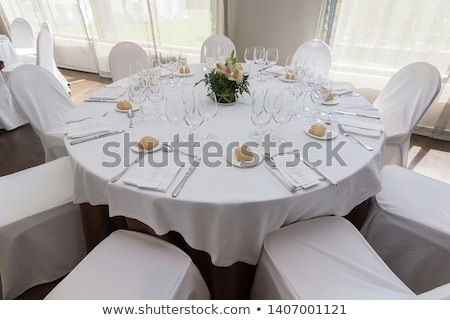 Stock photo: Table Set For An Event Party