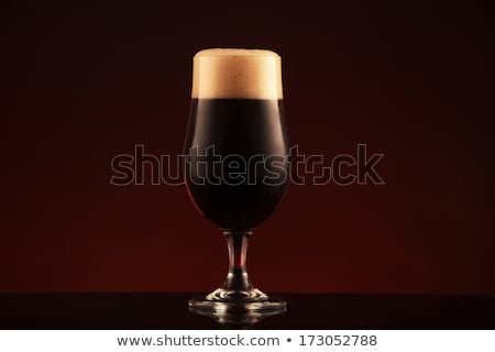 Stock photo: Glass Of Dark Beer