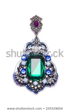 Silver Pendant With A Stone Stock photo © Elnur