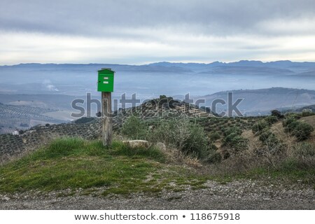 Zdjęcia stock: Mailbox In The Sierra Nevada In Granada Spain