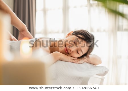 Foto stock: Pretty Woman Enjoying A Spa Treatment