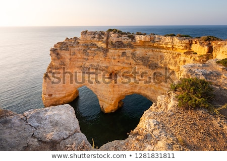 ストックフォト: Beautiful Cliff In Algarve Portugal