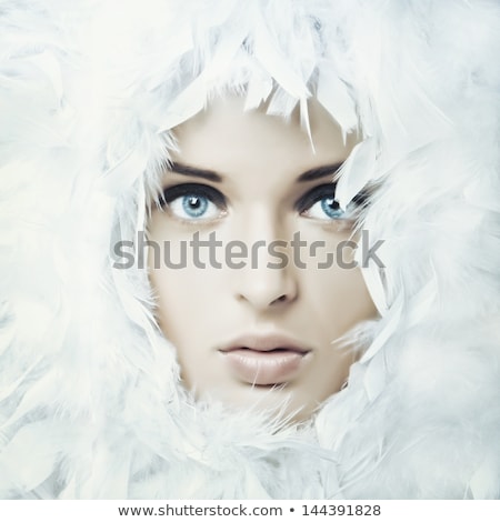 Сток-фото: Portrait Of The Fresh Woman Angel