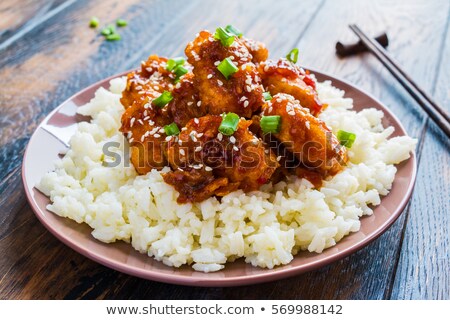 Stock photo: Rice With Sesame