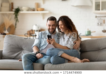 Foto stock: Woman Buyer Talking On The Phone