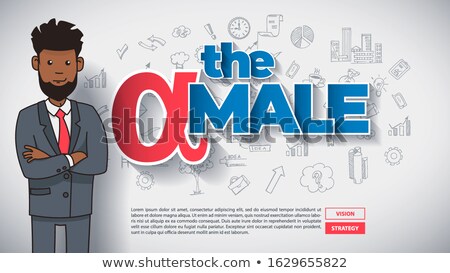 Stockfoto: Alpha Male Dominance Of Big Strong And Dominant Individual In Business And Society