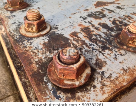 Stock fotó: Rusty Screws