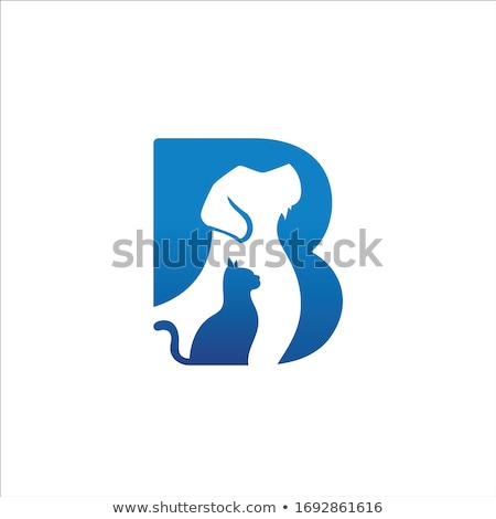 Foto stock: Abstract Icons For Letter B