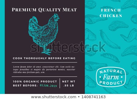 Chicken Meat On The Barbecue Stock photo © createvil