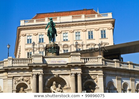 Vienna Albertina Palace Zdjęcia stock © Bertl123