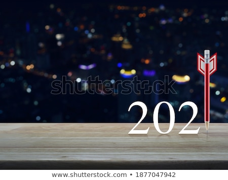 Stock foto: Business Intelligence Concept On Desktop Calendar