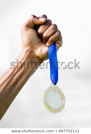 Stockfoto: Hand Hold Spiral Stairs