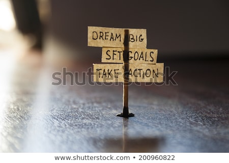 Foto stock: Dream Big Business Concept