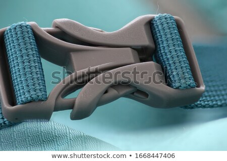 Stock photo: Black Plastic Buckle