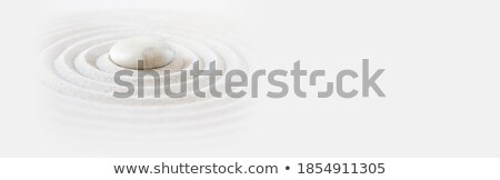 Stock photo: Japanese Zen Stone Garden