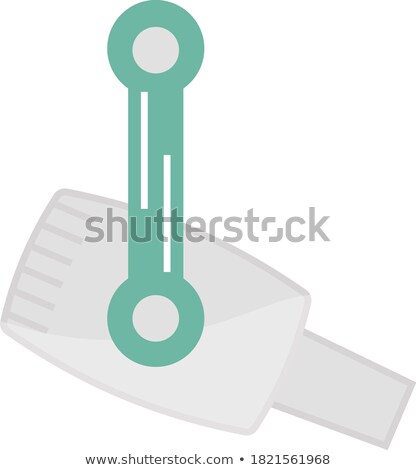 Foto stock: X Ray Technology Lamp Icon Radiology Vector