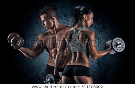 Stock fotó: Bodybuilding Man