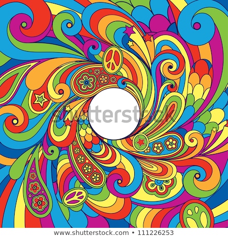 Stockfoto: Psychedelic Cd