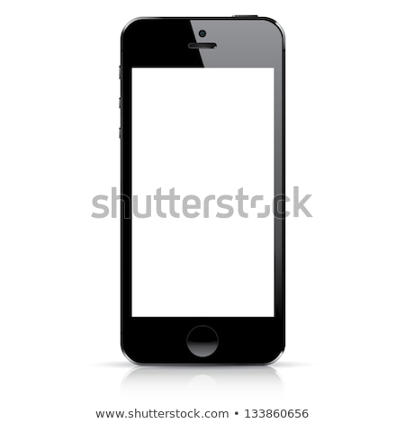 Perfectly Detailed Modern Smart Phone Stockfoto © MPFphotography