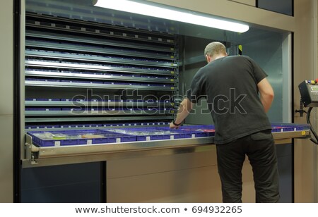 Stockfoto: Vertical Carousel Storage