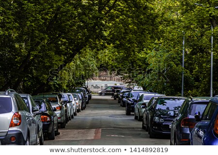 Foto stock: Old Car Under Tree