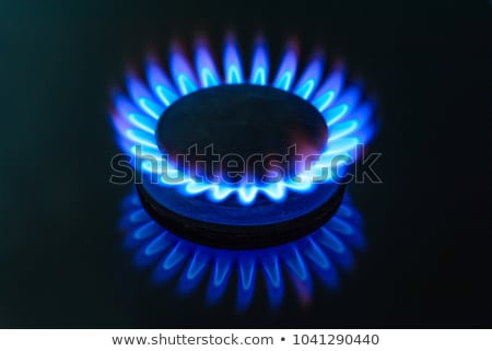 Foto stock: Flames Of Gas