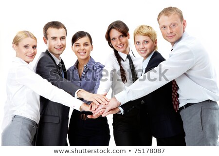 Le groupe garde pour les mains [[stock_photo]] © Pressmaster