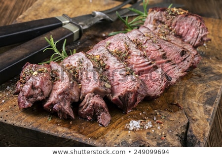 Stockfoto: Carving Wagyu Beef