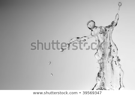 Zdjęcia stock: Beautiful Water Splash Freeze