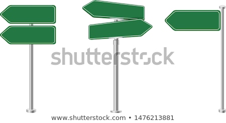 Empty Street Sign Stok fotoğraf © cammep