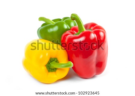 Foto stock: Mix Bell Peppers