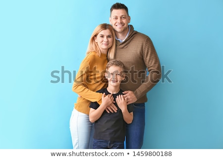 Foto stock: Social Family Background