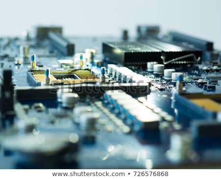Stockfoto: Detail Of Motherboard