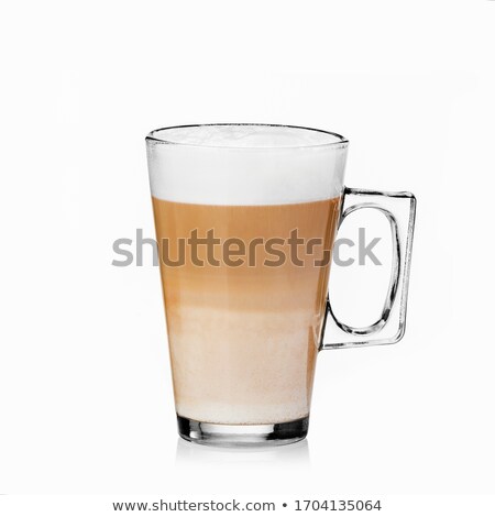 Stock fotó: Cappuccino Or Latte Coffee