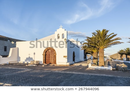 Сток-фото: Church In Small Village Of Femes In Late Afternoon