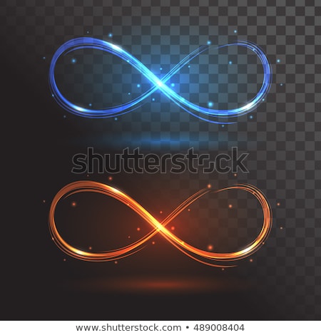 Stok fotoğraf: Futuristic Infinity Sign