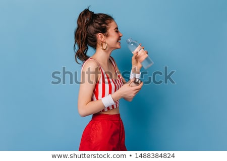 Сток-фото: Girl And Water