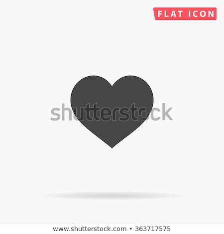 Stockfoto: Round Icons With Hearts