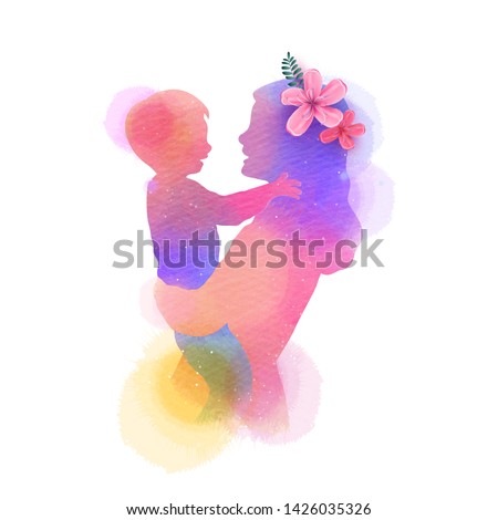 Foto stock: Beautiful Young Woman Digital Art