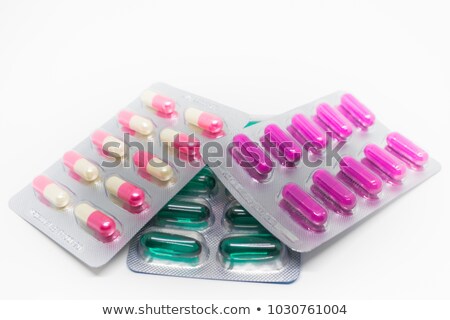 Foto stock: Pills Tablets And Blister Health Care Concept