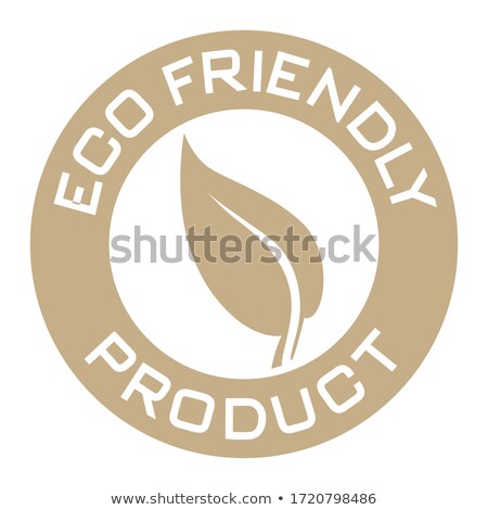 Zdjęcia stock: Alternative Eco Drop Stamp