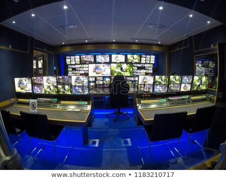 Stock fotó: Broadcast Trucks