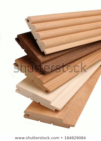 Foto stock: Clean Cut Skirting Boards