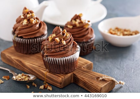 Stok fotoğraf: Decorated Cup Cakes
