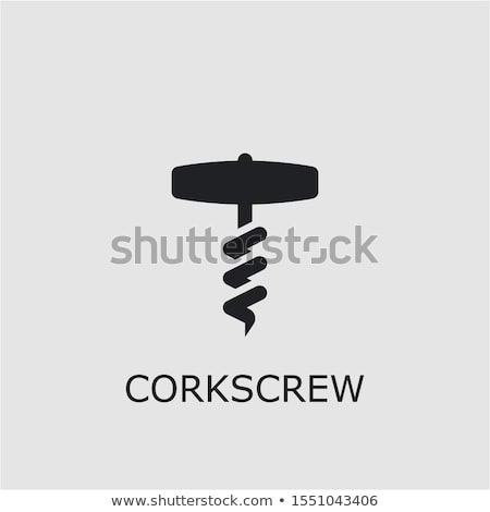 Foto stock: Corkscrew