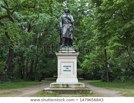 Stock photo: Statue Of Friedrich Von Schiller At The Maximiliansplatz In Muni