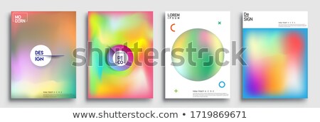 Stockfoto: Set Of Triangle Banners In Four Colors