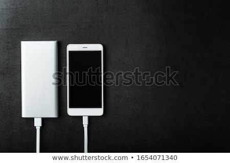 Stock photo: Power Bank And Mobile Phone