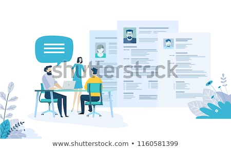 Job Opportunity Abstract Concept Vector Illustrations Foto stock © PureSolution